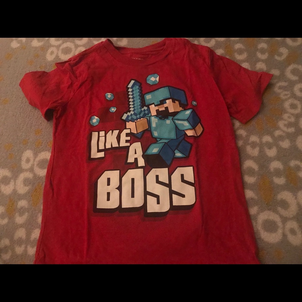 Minecraft graphic tee